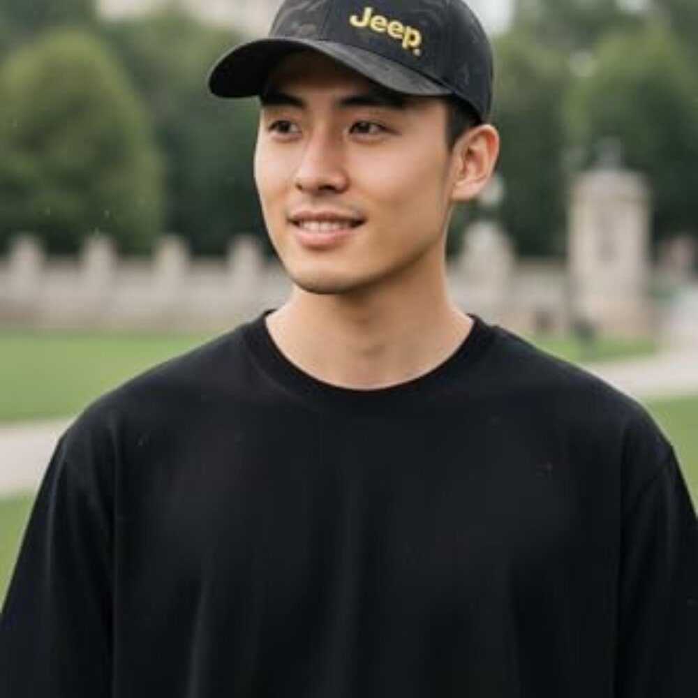 Structured Snapback Cap Ripstop Fabric Adjustable… - image 6